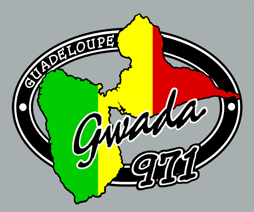 Guadeloupe Gwada Map